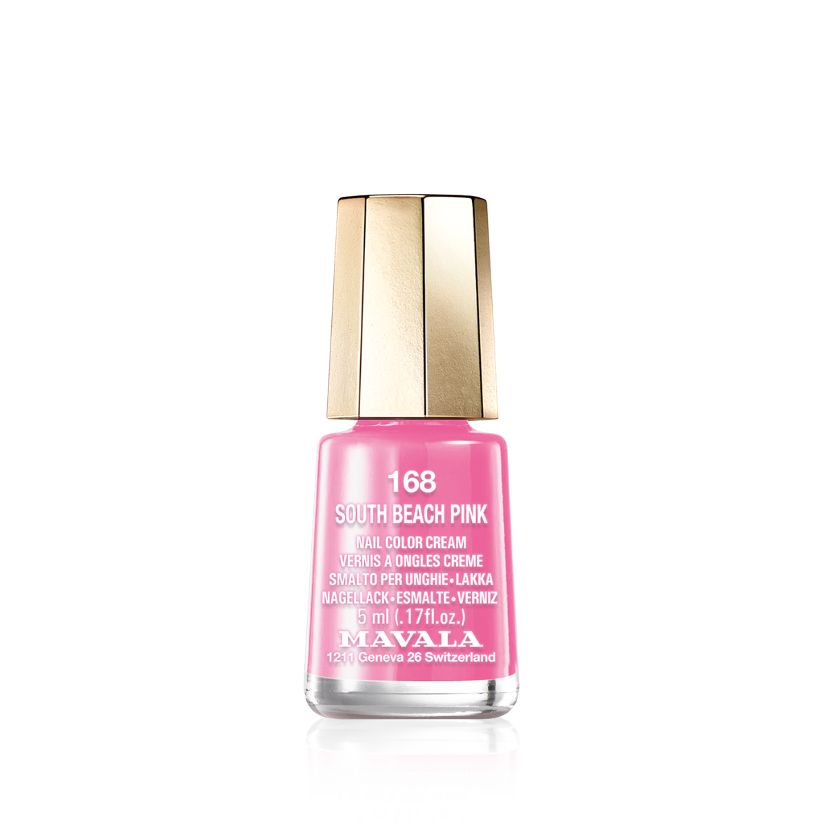 Mavala 168 South Beach Pink — main